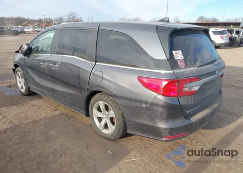 2018 Honda Odyssey Ex-L из США, поврежденный, VIN 5FNRL6H77JB011583